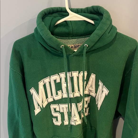 Green Michigan State Hoodie - Picture 9 of 10